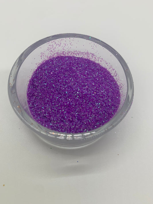 Pixie dust lavender glitter holographic